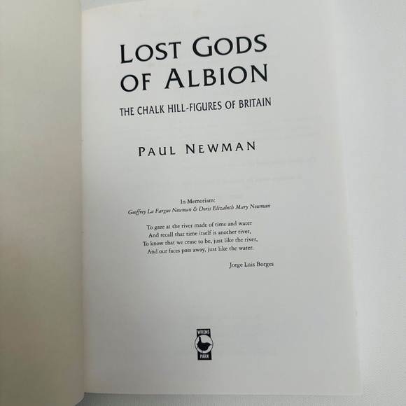 Lost Gods Of Albion The Chalk Hill Figures Of Britain Book By Paul Newman - Picture 2 of 5
